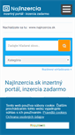 Mobile Screenshot of najinzercia.sk